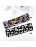 Floral Patterned Bun Maker/Bag Accent